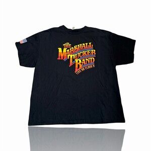 Marshall Tucker Band Live On Cloud 9 Mens Graphic T-Shirt Black 2XL